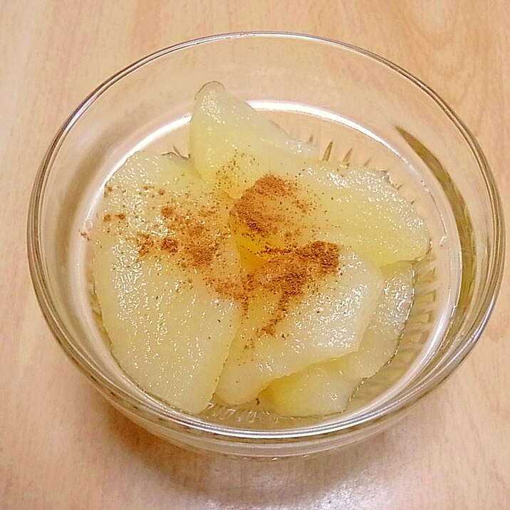 りんごのレンジ煮 バニラ風味